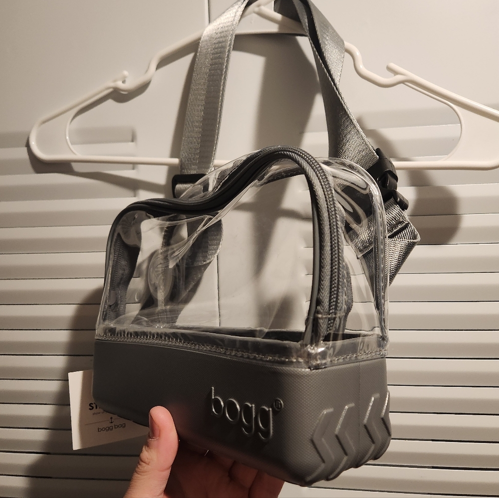 Bogg Clear Stadium Belt Bag, Fogg, NWT - Picture 2 of 6